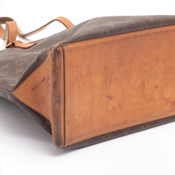 Louis Vuitton Cabas Piano Brown Monogram Canvas Shoulder Bag - Picture 2 of 12